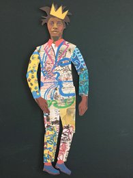Basquiat corta y hace títeres