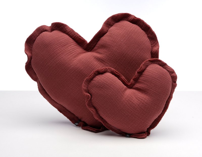 Muslin pude "Little Heart"