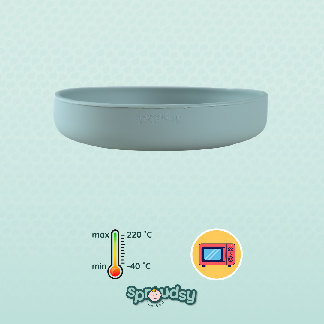 Baby plate with suction cup – Serene