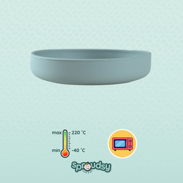 Baby plate with suction cup – Serene