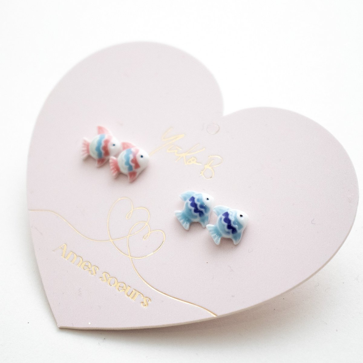 Duo Earrings - Soul Mates - Little Fish