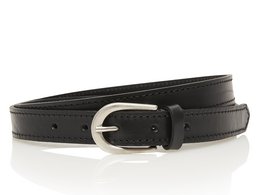 Timbelt Nerf leather belt 025/25 black