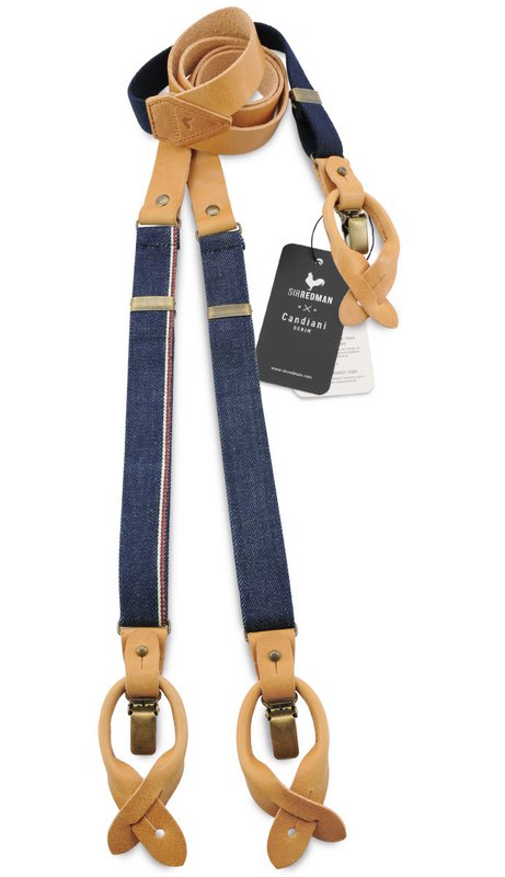 Sir Redman deluxe bretels Blue Legacy