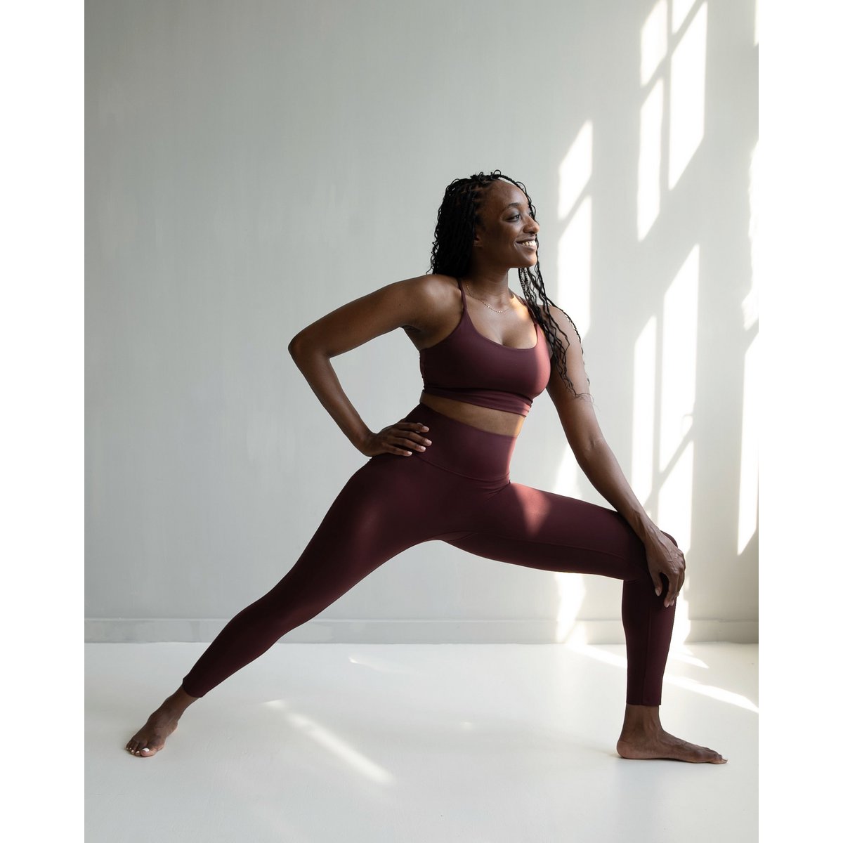 Luna Legging Burgundy