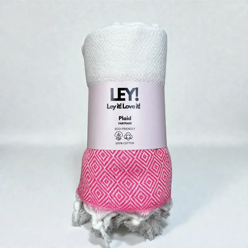¡LEY! Diamante a cuadros - rosa
