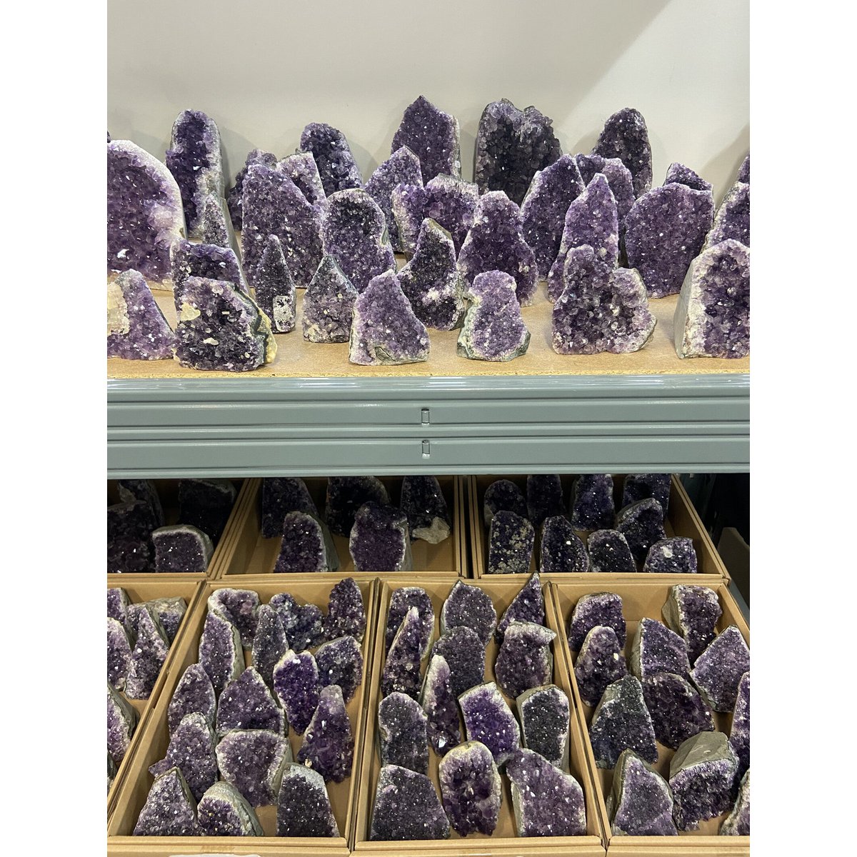 Amethyst Uruguay base sawn Extra