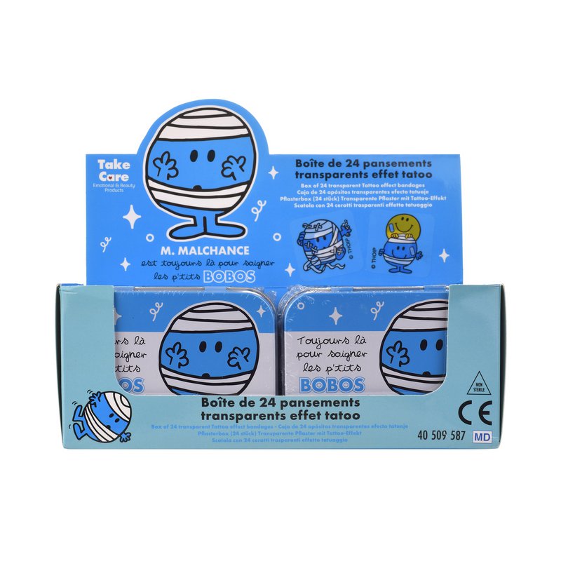 Monsieur Madame - Metal box of 24 dressings