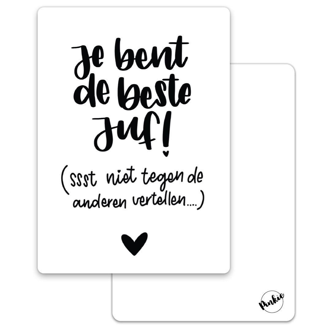 Mini card Teacher/Master
