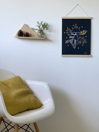 Paper poster - The raccoon