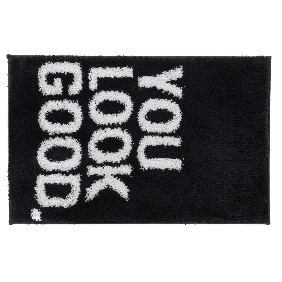 MICROFIBER CARPET 50X80 1450 GSM BLACK TB181597