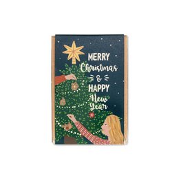 Giftbox mini with 4 Flower Seeds - Merry Christmas & Happy New Year!