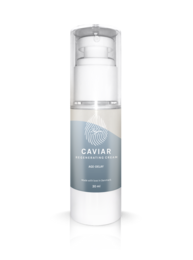 Luxurious caviar-infused cream with nourishing ingredients for soft, radiant skin.