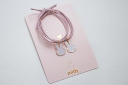Duo af elastisk hår I armbånd til at dele Miffy