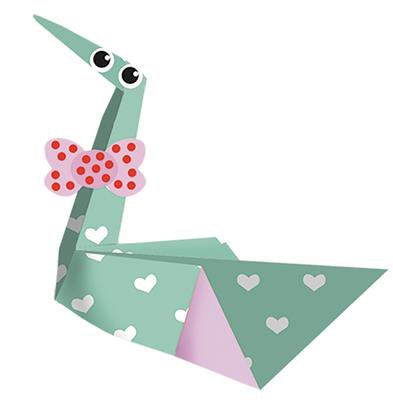 Børne Origami - Swan