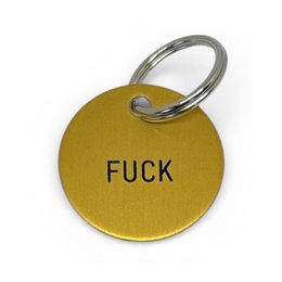 Nøglering "Fuck"