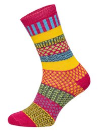 2 pairs 45% wool socks colorful s design 2 couple