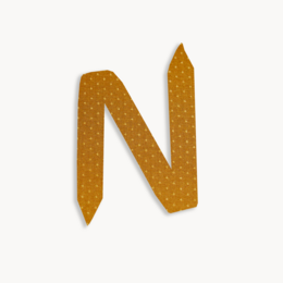 Gold-colored bracelet with a unique, angular design.