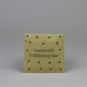 Seeds for bees - Buzzing spring greetings