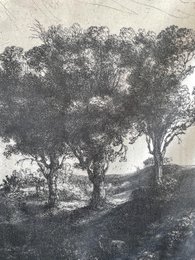 Het wandtapijt van de drie bomen