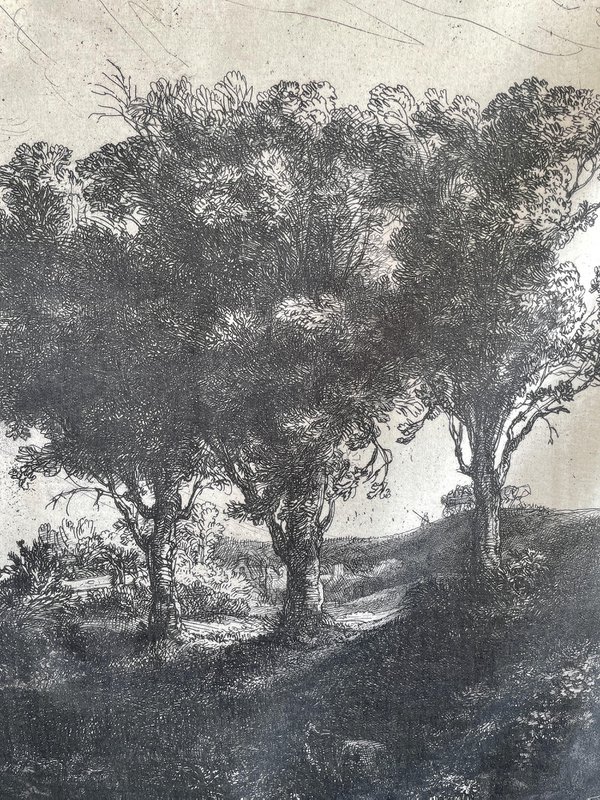 Het wandtapijt van de drie bomen