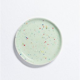 New Party Bread Plate 17cm - Mix 6 Pieces