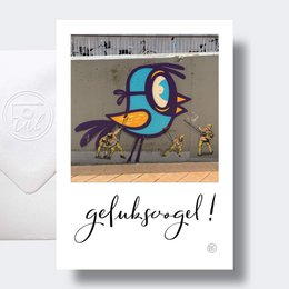 Geluksvogel!