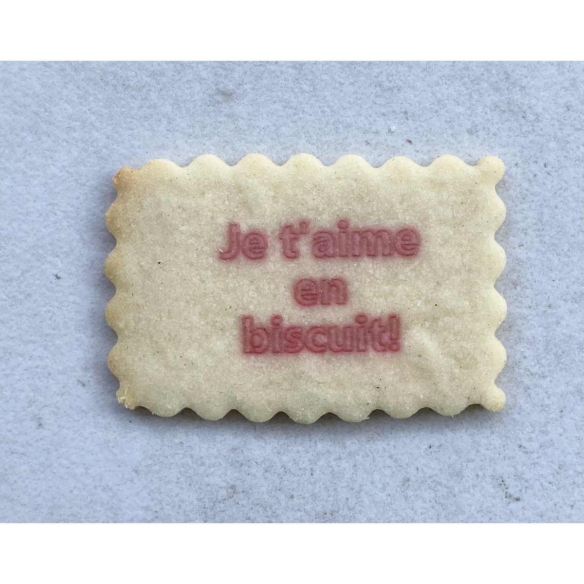 Box of personalized biscuits with the theme "Croque moi!" Copy