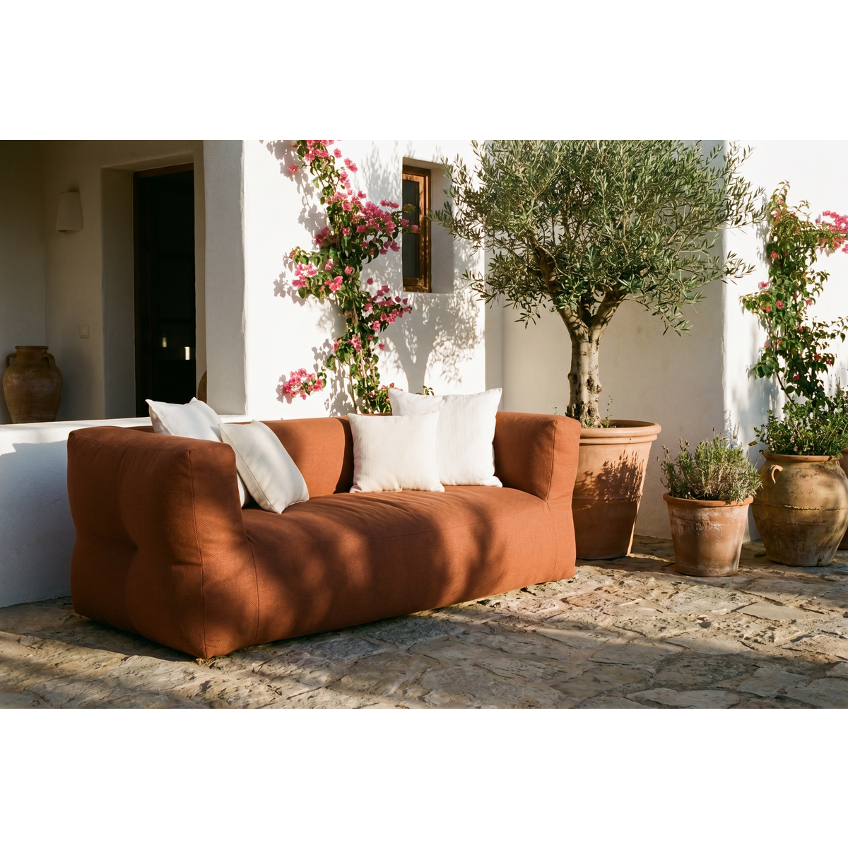NOMAD Outdoor Lounge Sofa 200×80×75 – Kapalua 205 Terra