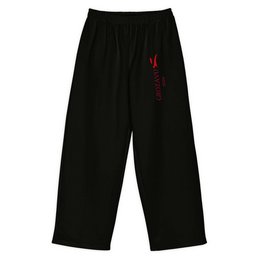 SS26 Hose mit weitem Bein – Deep Red Mark