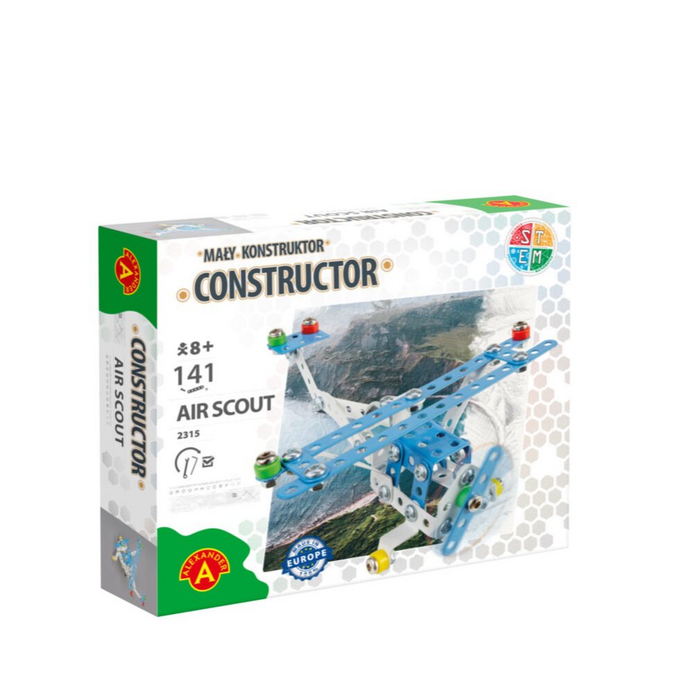 Construction set DIY Aircraft Air Scout metal