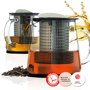 TEA CONTROL™ 0.8L, Tea Maker + Brew Control, black