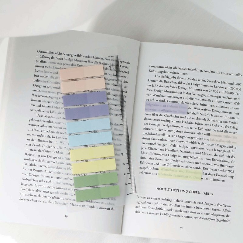 Lilac | Ordinate Haftnotizen | Klebezettel | Haftstreifen | Haftmarker | schule zubehör | Lesezeichen | aesthetic Schreibwaren | klein index tabs | sticky notes