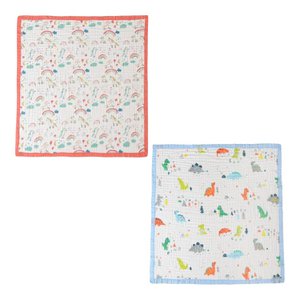 Baby Krabbeldecke » weiche Decke aus 100% Baumwolle » Babydecke 110x110cm » für Babys & Kleinkinder