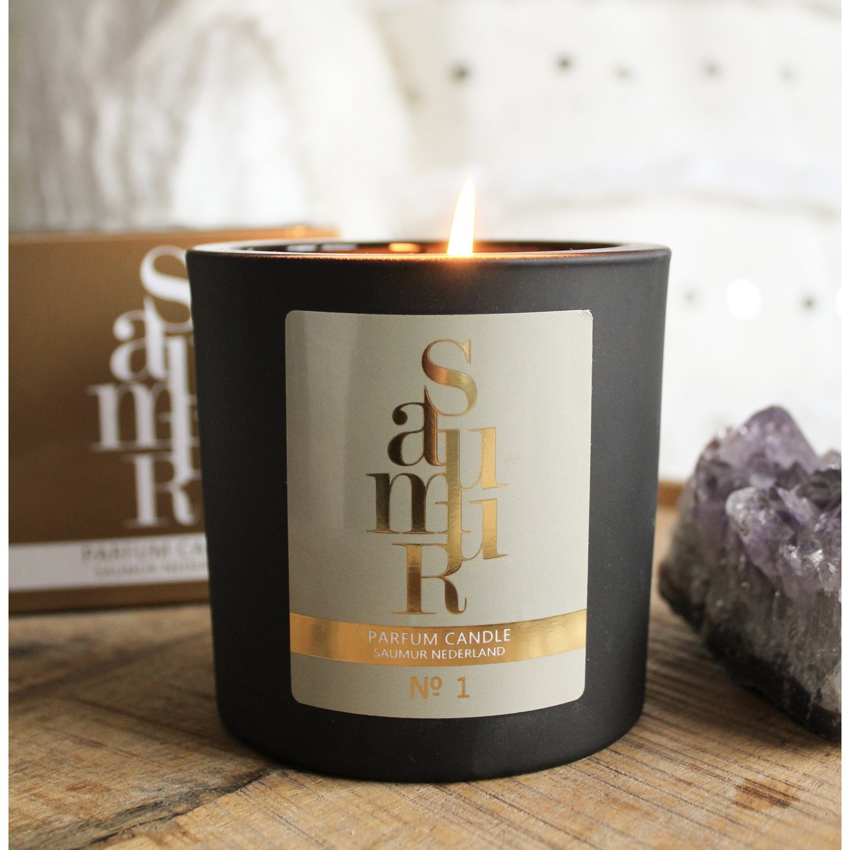 VELA PERFUME SAUMUR NEGRO