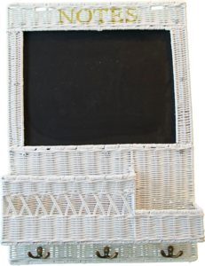 NOTES  Board  with 3 hooks