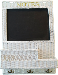 NOTES Board with 3 hooks