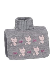 CIRA Rollkragenpullover für Kinder – GRAU