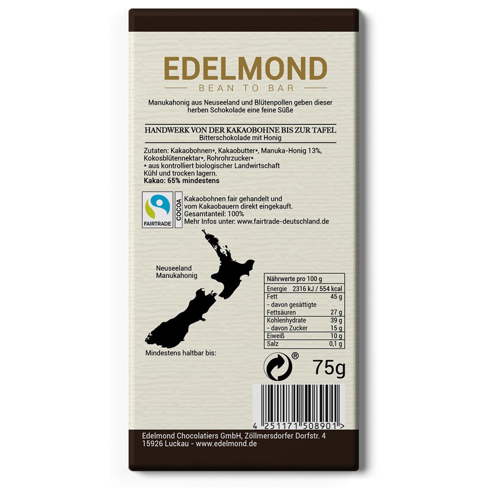 Manuka Honey 65% ​​Chocolate