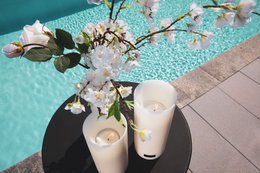 LUXE insert permanent candle / tealight holder