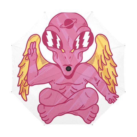 Angel Alien White umbrella