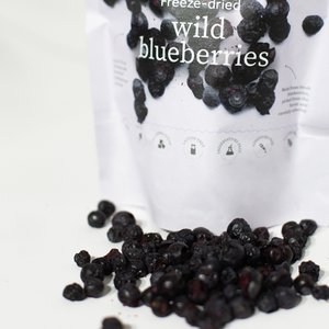 Gefriergetrocknete Waldheidelbeeren (aus frischen Beeren)