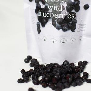 Gefriergetrocknete Waldheidelbeeren (aus frischen Beeren)