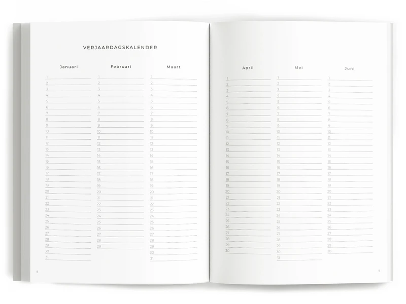 Fyllbooks Mein Wochenplaner – Dateless – Business