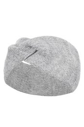 COSTANZA Stirnband aus Wolle und Alpaka – GRAU