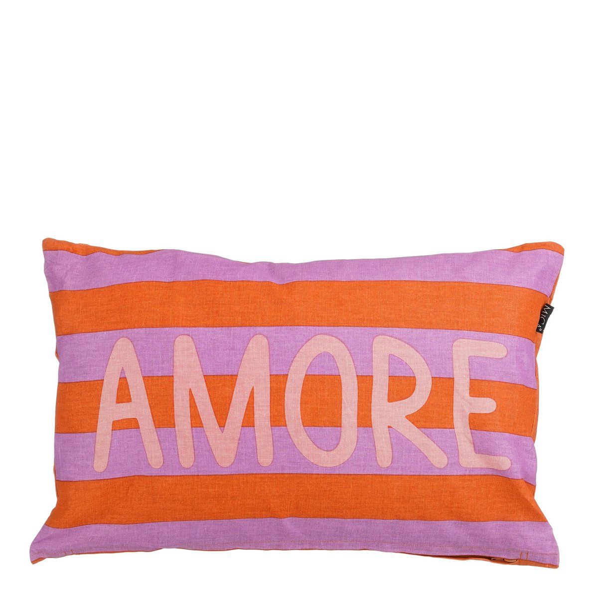 Cushion stripe orange AMORE