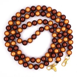 Telephone Cord LizzyMae Brown Almond 14mm