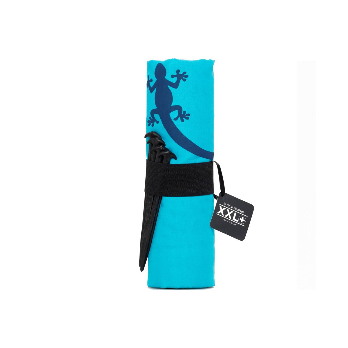 TOALLA DE PLAYA - XXL+ IBIZA 2.0 - AZUL ESTAMPADO AZUL