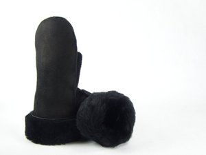 Lammy Mitten double face black