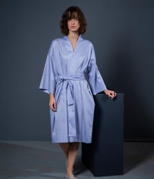 Bademantel Kimono Solid Very Peri