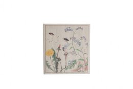 Torchon Abeilles 17x20 cm Isabelle Rose